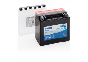 Akumulátory - EXIDE BIKE AGM ETX14L-BS 12V 200Ah 150A