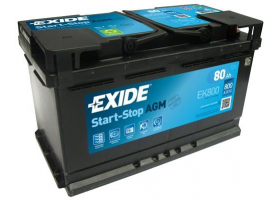 Akumulátory - EXIDE AGM EK800 12V 80Ah/800A