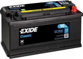 Akumulátory - EXIDE CLASSIC EC900 12V 90Ah 720A